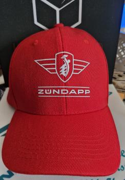 ZÜNDAPP Vintage Base Cap – Rot mit weißem Logo